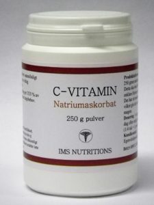 C-vitamin pulver 250 gram