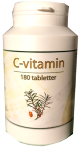 C-vitamin 180 tab